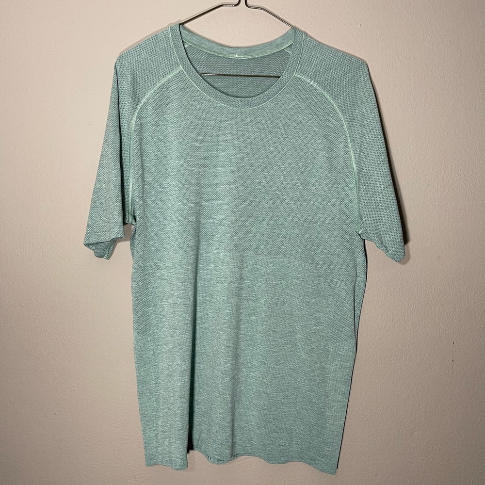 lululemon athletica Light Green Men's Shirt